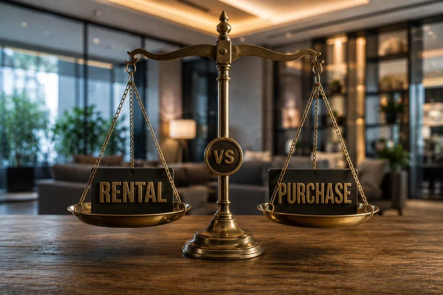 Scent machine rental versus purchase comparison for businesses